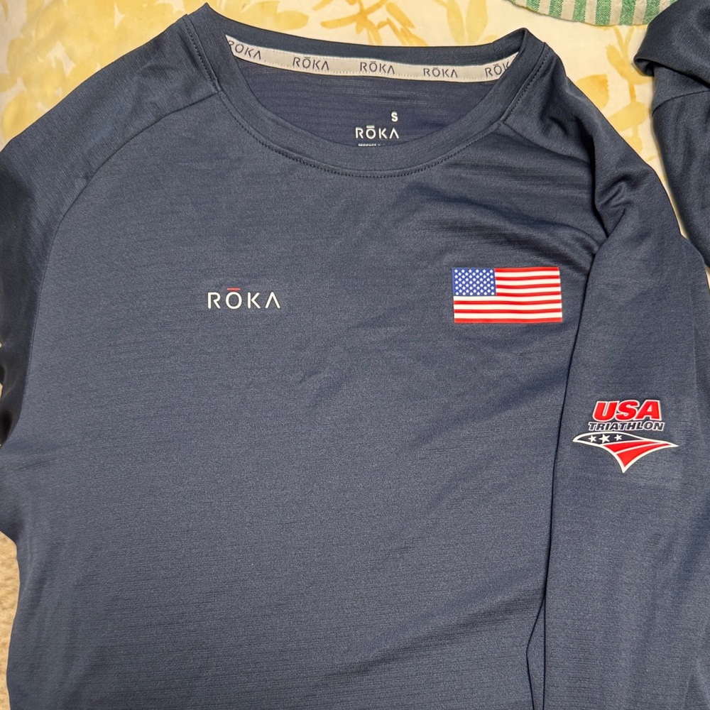 Men’s Long Sleeve USA Triathlon Tech Tee